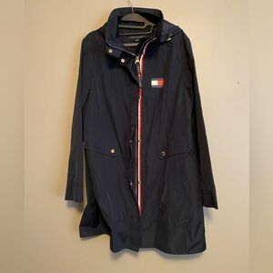 Tommy Hilfiger New Navy Rain Jacket Size XL